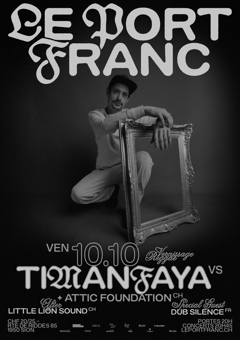 Vernissage TimanFaya (VS) + Attic Foundation (CH) + Little Lion Sound (CH) + Dub Silence (FR)