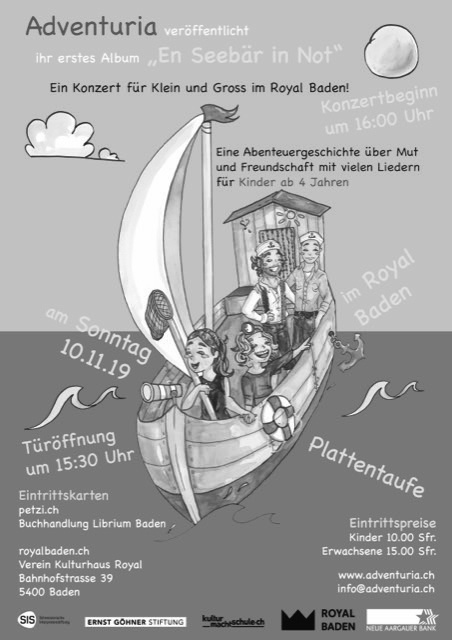 «En Seebär in Not» Konzert für Kinder und Erwachsene - AUSVERKAUFT
