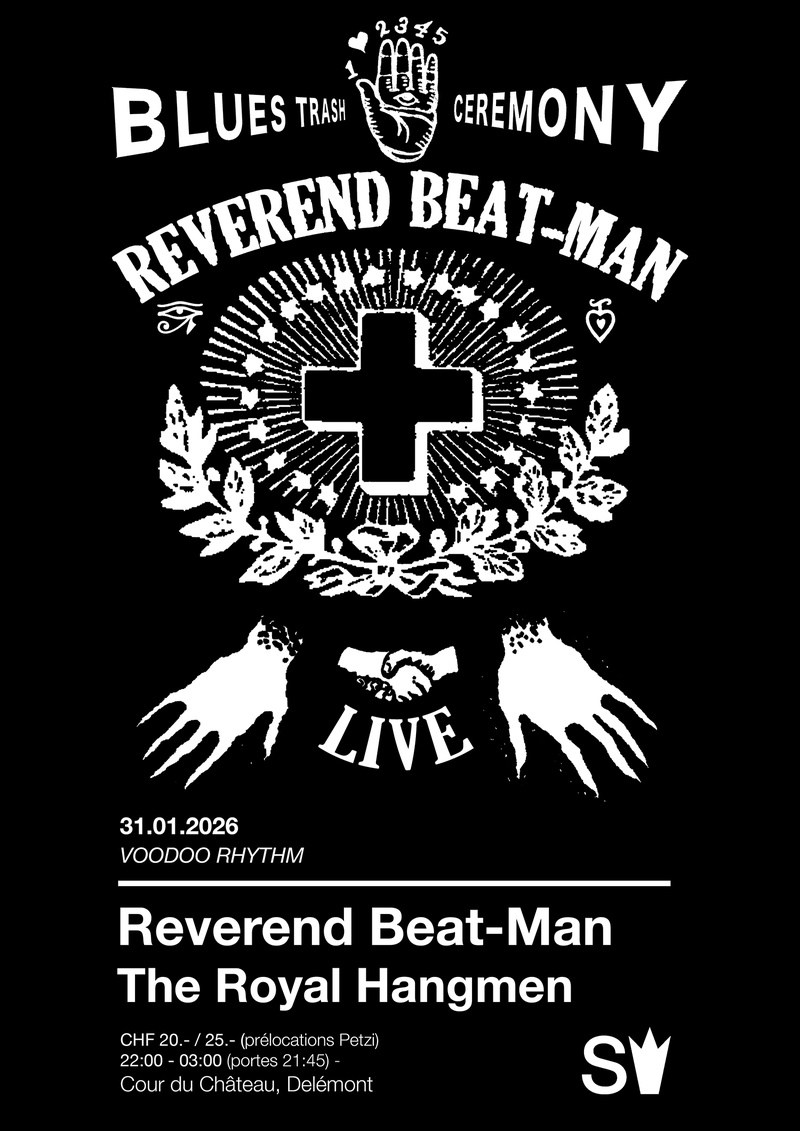 VOODOO RHYTHM - Reverend Beat-Man + The Royal Hangmen