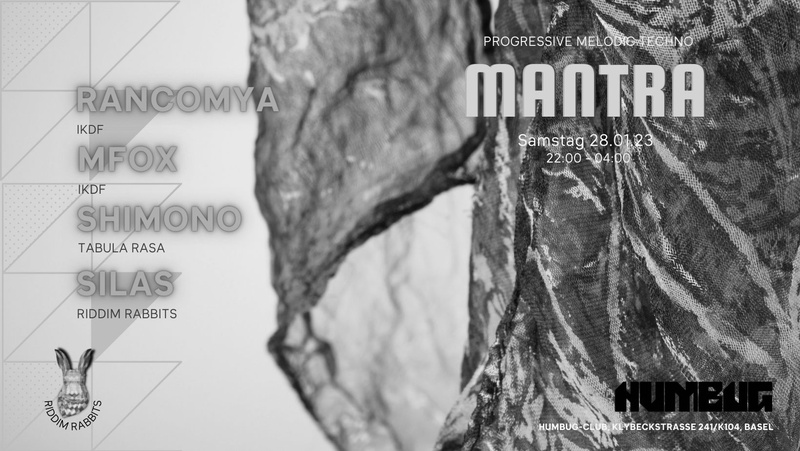 MANTRA Progressive Melodic Techno: RANCOMYA // MFOX // SHIMONO // SILAS