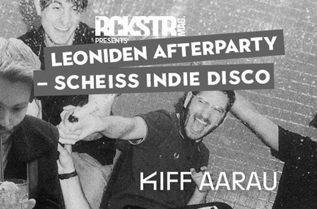 Scheiss Indie Disco mit dem RCKSTR DJ Team