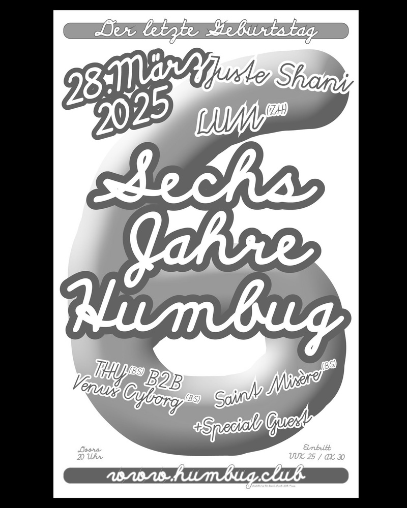 Der letzte Geburtstag - 6 Jahre HUMBUG