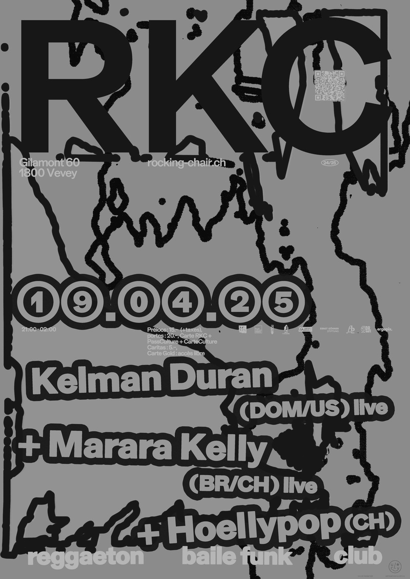 Kelman Duran (DOM/US - live) + Marara Kelly (BR/CH- live) + Hoellypop (CH)