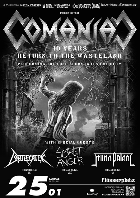 Comaniac - 10 years 'Return to the Wasteland'