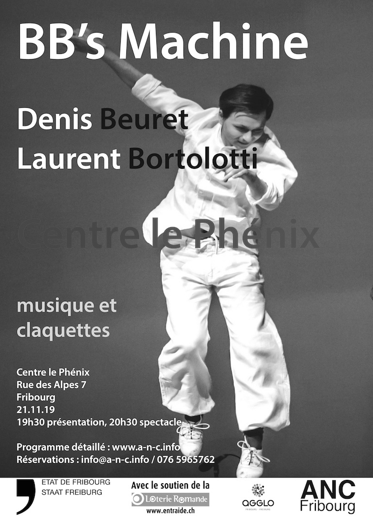 BB’s Machine, Denis Beuret et Laurent Bortolotti / Centre le Phénix à Fribourg