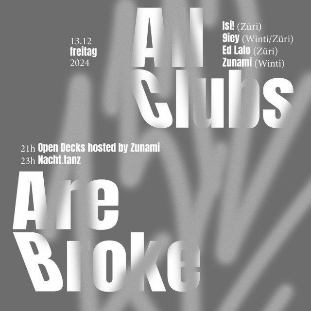 All Clubs Are Broke