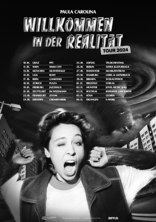 Paula Carolina /// Willkommen in der Realität! Tour 2024 /// Bern