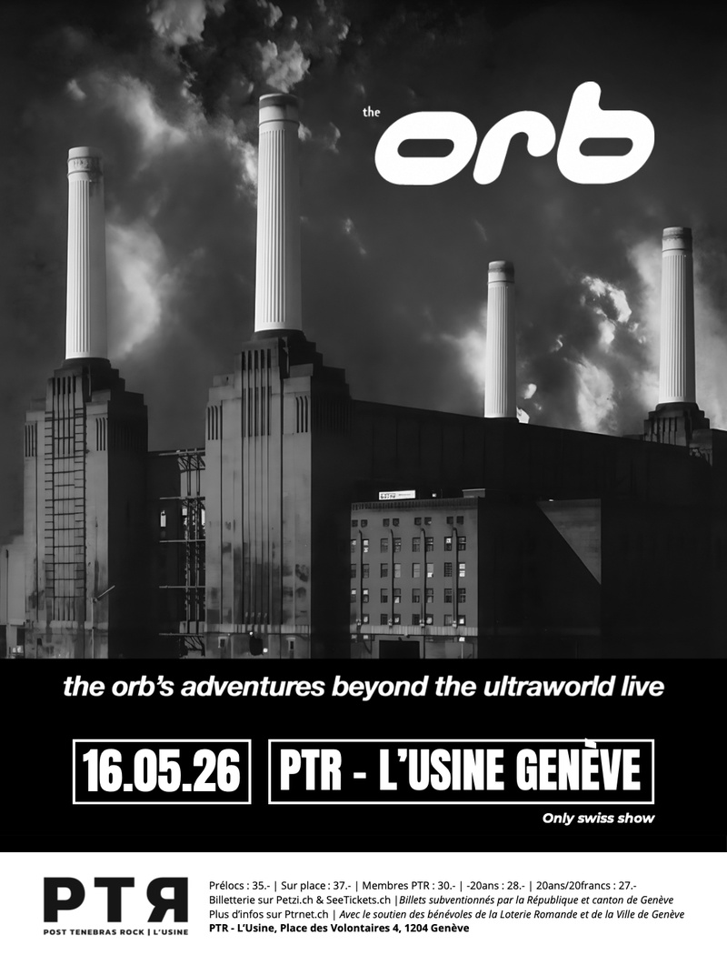 The Orb perform Adventures Beyond The Ultraworld AV Live Set [Only Swiss Show]