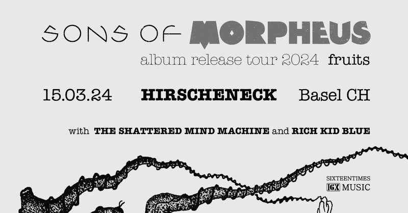 Sons of Morpheus Album Release Show