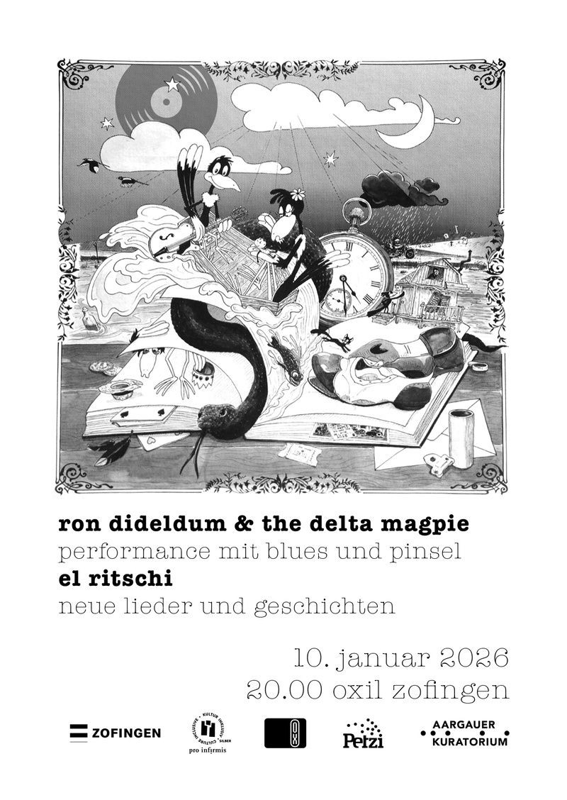 The Delta Magpie mit Ron Dideldum & El Ritschi