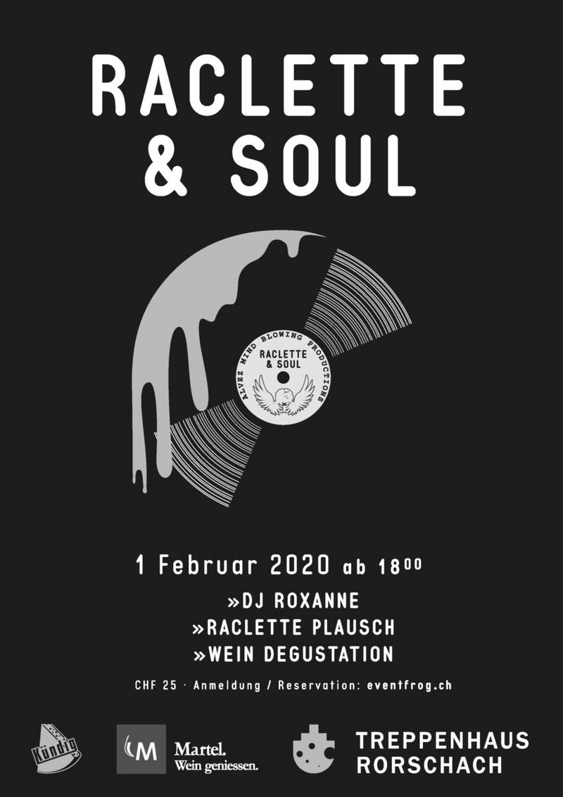 Raclette-, Soul- & Winetasting-Plausch mit DJ Roxanne