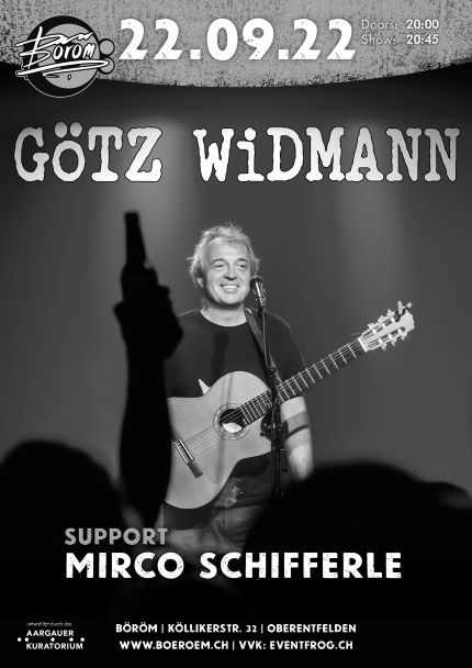 Götz Widmann (DE) I Support: Mirco Schifferle (CH)