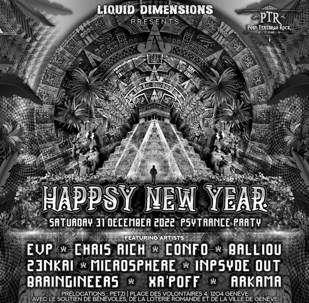 Happsy New Year - Psytrance Party - by Liquid Dimensions