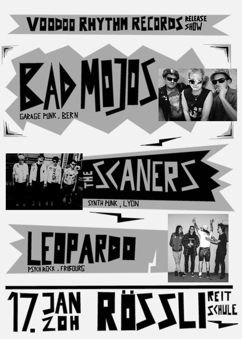 BAD MOJOS - Voodoo Rhythm Records Release Show