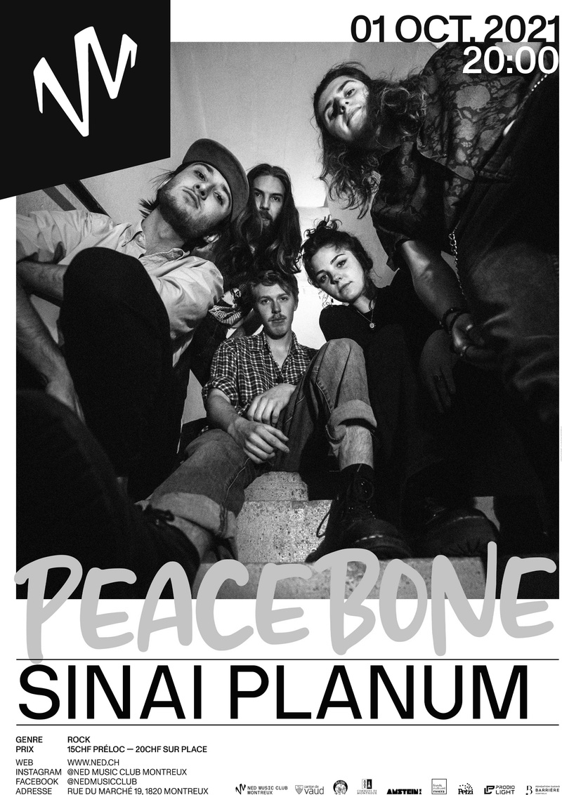 Peacebone + Sinai Planum | Vernissage de « Métanoïa »