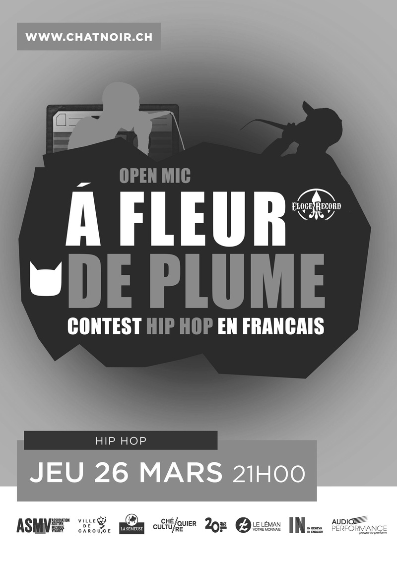 OPEN MIC À FLEUR DE PLUME