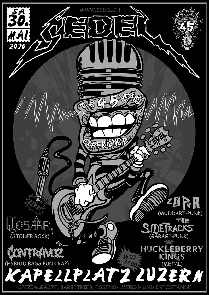 The 45 Years Experience - 45 Jahre Sedel Jubiläum auf dem Kapellplatz