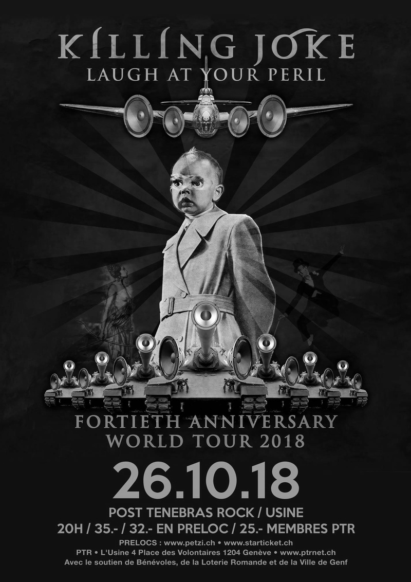KILLING JOKE - 40th Anniversary World Tour 2018