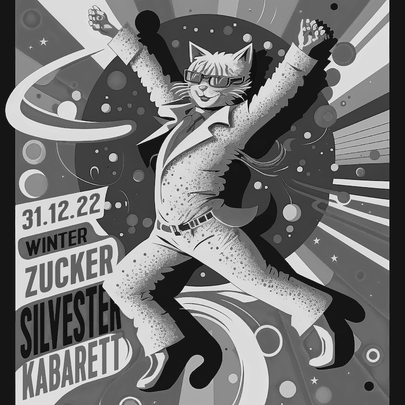 Winter Zucker Silvester-Kabarett