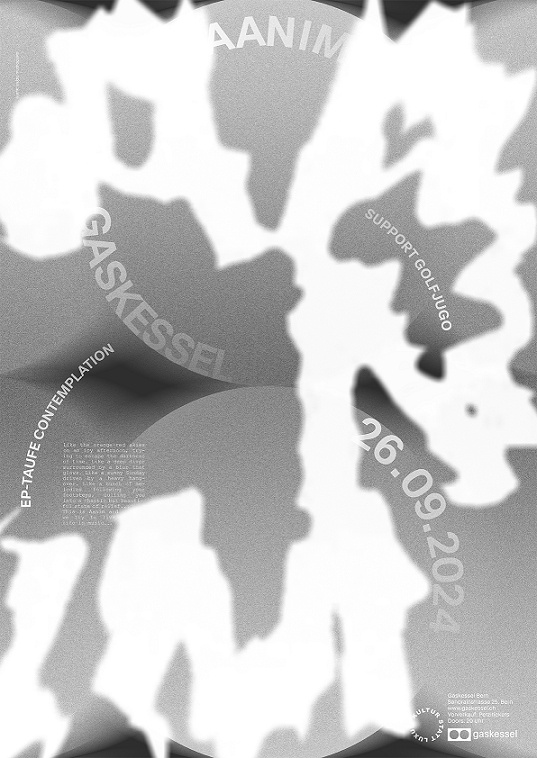 Aanim: EP-Taufe "Contemplation" / Support: golfjugo I Gaskessel Bern