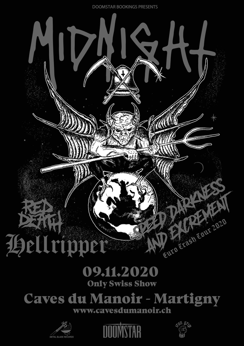 Midnight - Red Death - Hellripper [Only Swiss Show]