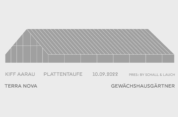 Gewächshausgärtner - Plattentaufe "Terra Nova"