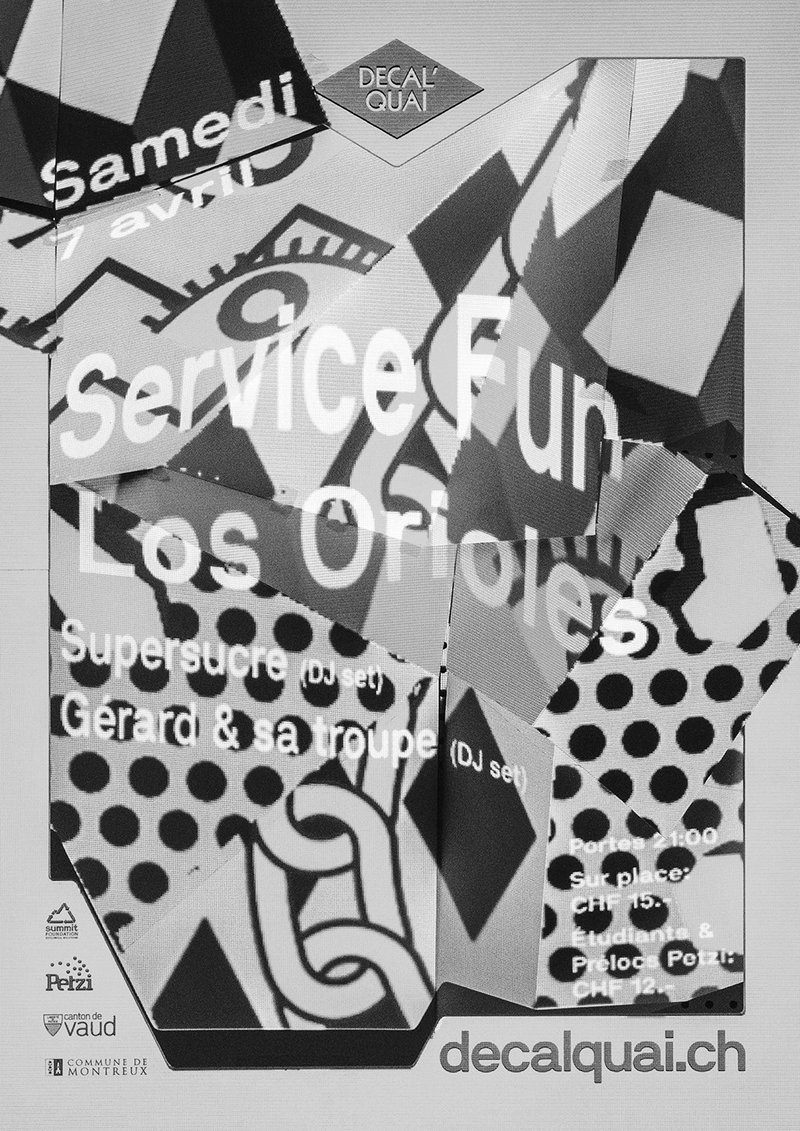 Service Fun (Vernissage d'album) + Los Orioles