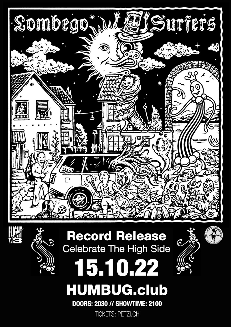 The Lombego Surfers Record Release // Celebrate The High Side