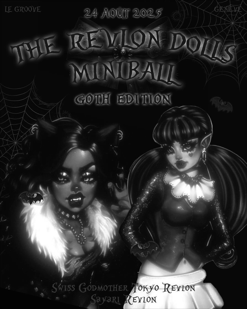 The Revlon Dolls’ Mini Ball by Swiss Godmother Tokyo Revlon & Sayari Revlon