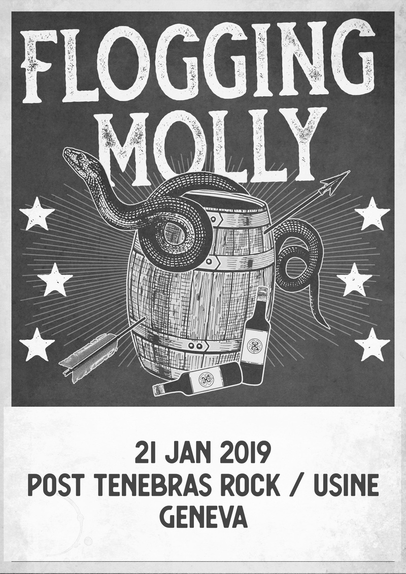 Flogging Molly (US) + Buster Shuffle (UK) // Celtic Punk
