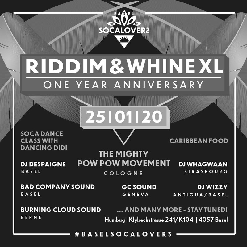 Riddim & Whine XL - the one year anniversary!