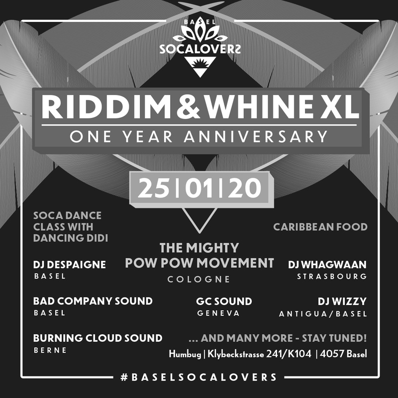 Riddim & Whine XL - the one year anniversary!