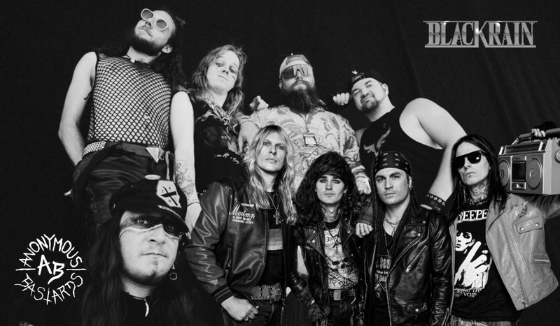 ANONYMOUS BASTARDS et BLACKRAIN au NED