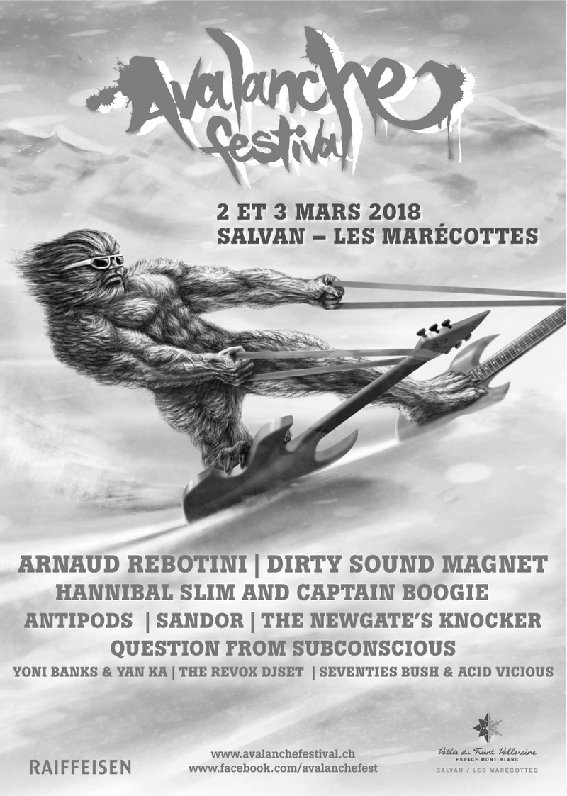 Avalanche Festival 2018 - 2 & 3 mars