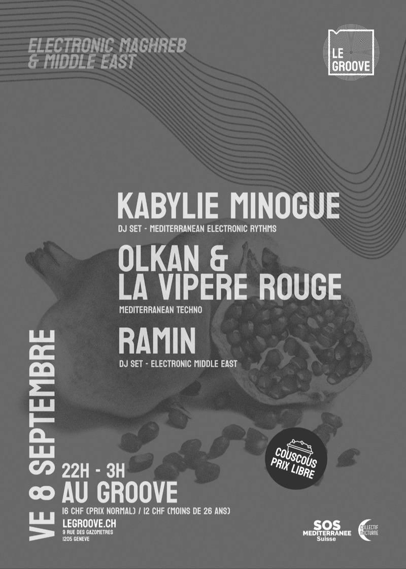 Kabylie Minogue + Olkan & La Vipère Rouge + Ramin [Electronic Maghreb & Middle East]