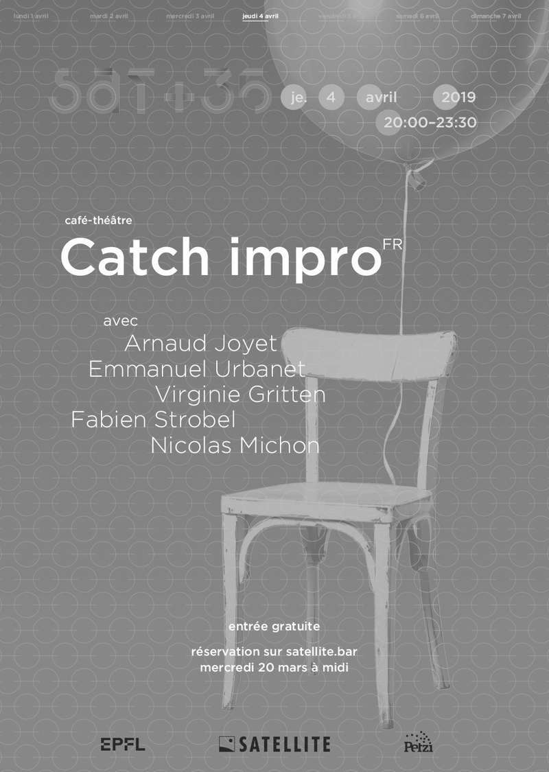 35 ans Improvisation théâtrale : Catch Impro