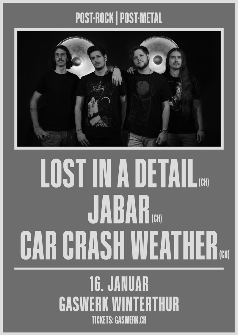 Lost in a Detail (CH) // Jabar (CH) // Car Crash Weather (CH)