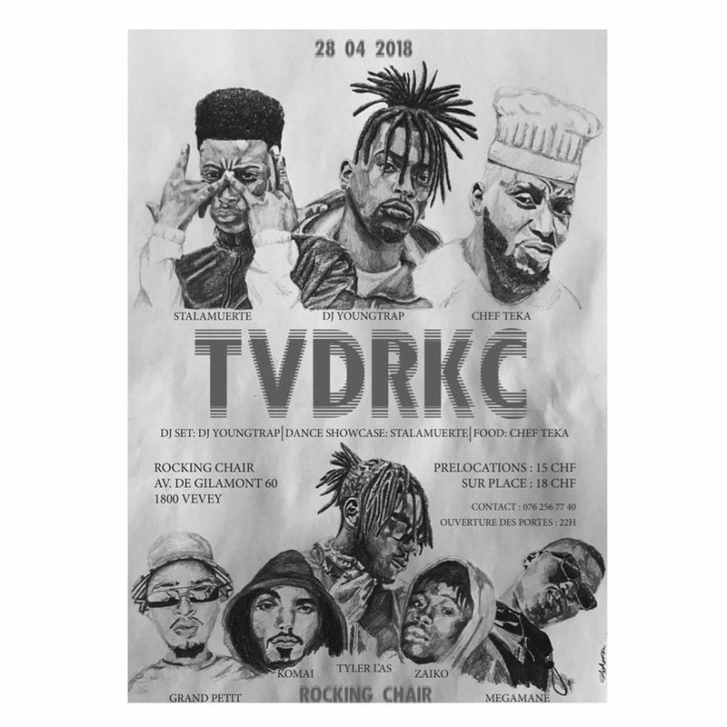 TVDRKC - TVDZ (CH) + DJ Youngtrap (CH) + Stylez'C (CH) + Chef Teka (CH)