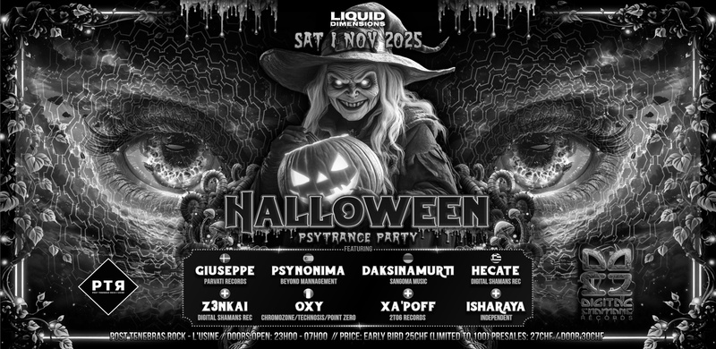 HALLOWEEN PSYTRANCE PARTY 2025 by Liquid Dimensions