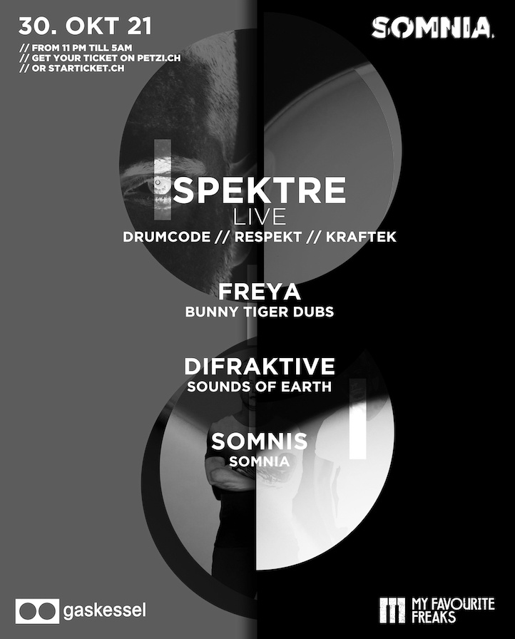 Somnia w/ Spektre Live (UK) Freya, Difraktive & Somnis