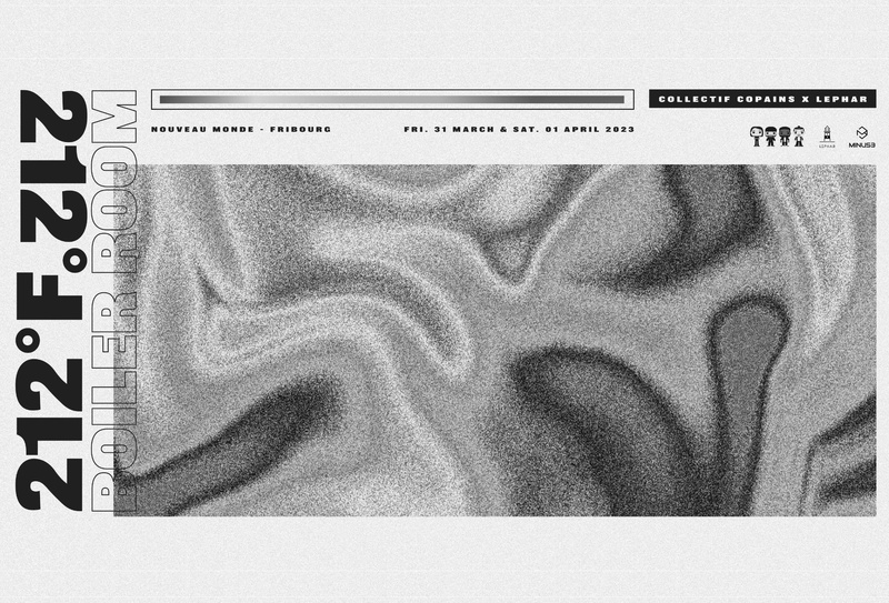 212°F Boiler Room | Vendredi 31.03