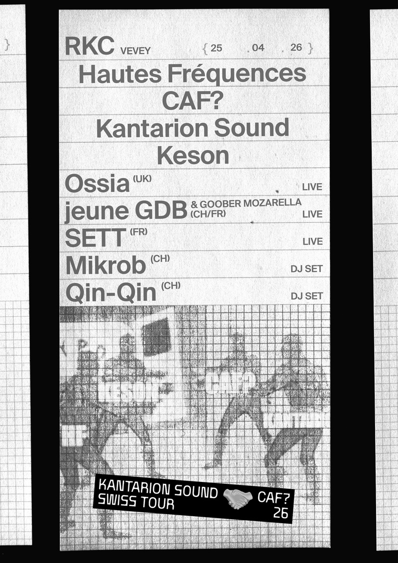 Hautes Fréquences x CAF? x Kantarion Sound x Keson
