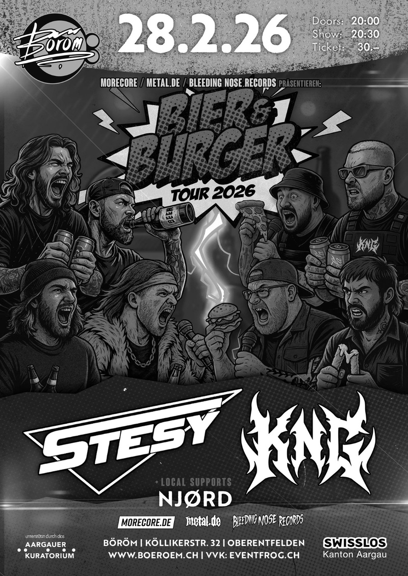 Stesy (AT) | King Nugget Gang (DE) | Support: Njørd (CH)