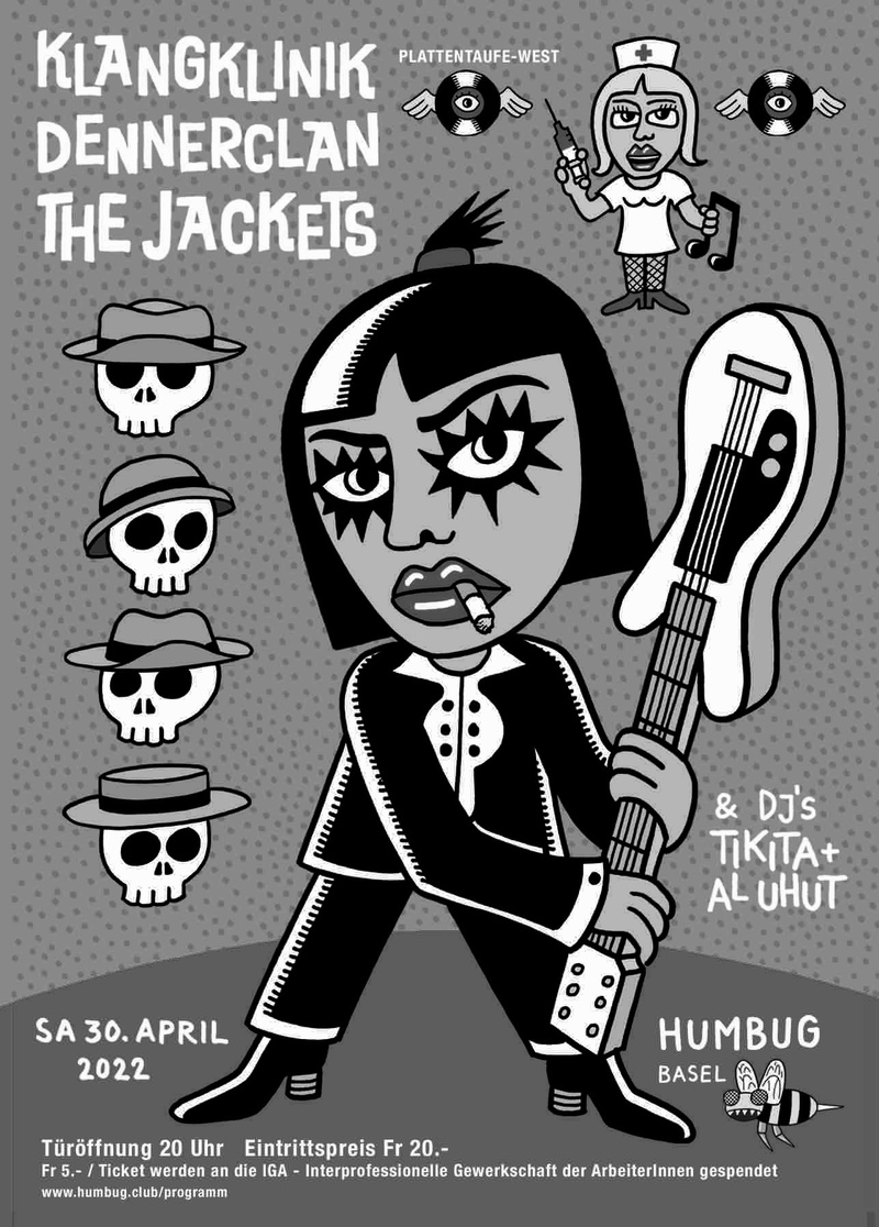 KLANGKLINIK // DENNERCLAN // THE JACKETS // DJS: TIKITA & AL UHUT