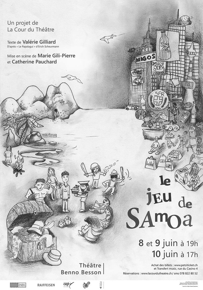 Le Jeu de Samoa au Théâtre Benno Besson