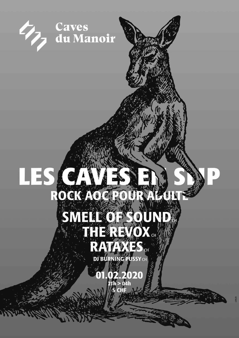Les Caves en Slip #3 : Smell Of Sound – The Revox – Rataxes – DJ Burning Pussy