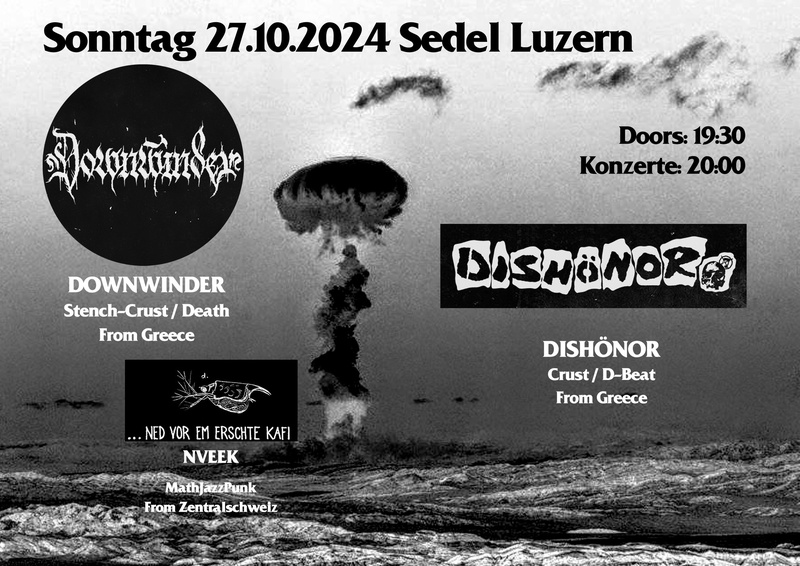 Downwinder | Ned vor em erschte Kafi | Dishönor