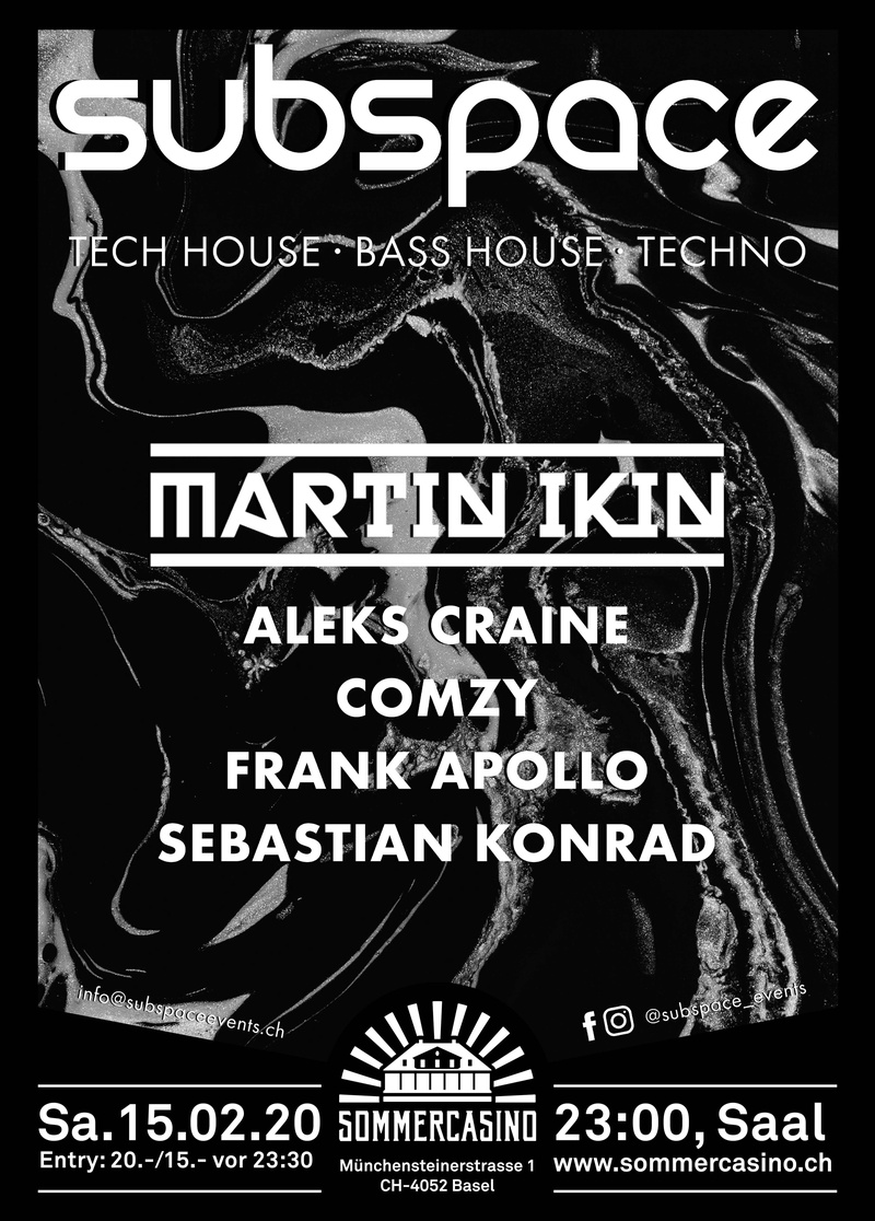 Subspace w/ Martin Ikin (UK)