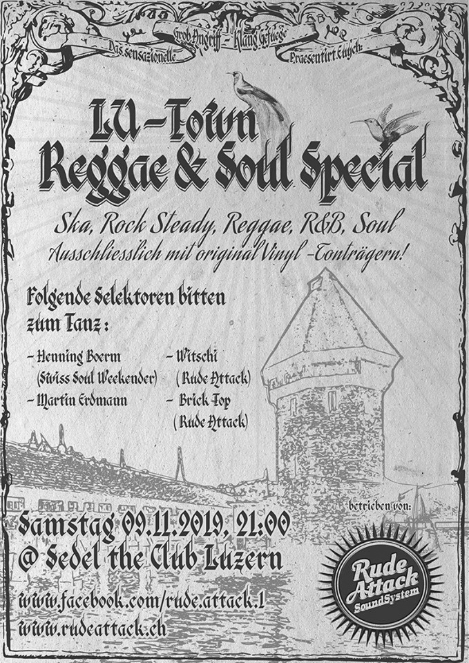 LU-Town Reggae & Soul Special!