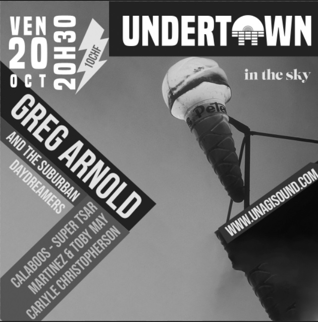 ALBUM RELEASE PARTY Greg Arnold and The Suburban Daydreamers' "In the sky" | Unagi Sounds